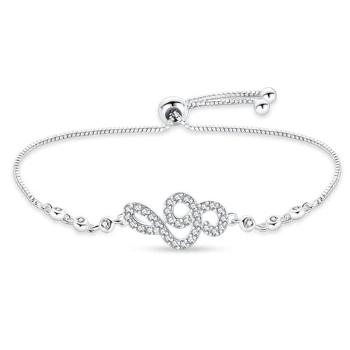 Elegant Infinity Crystal Bracelet