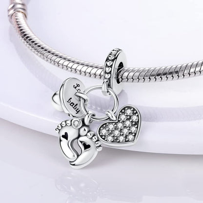 Moeder Baby Love Dangle Charm