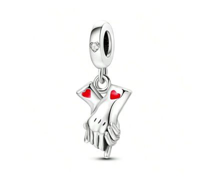 Mână în mână Love Forever Dangle Charm