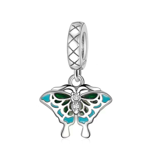 Elegant Butterfly Dangle Charm