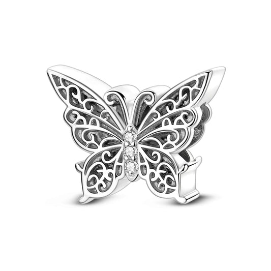 Filigree Butterfly Elegance Charm