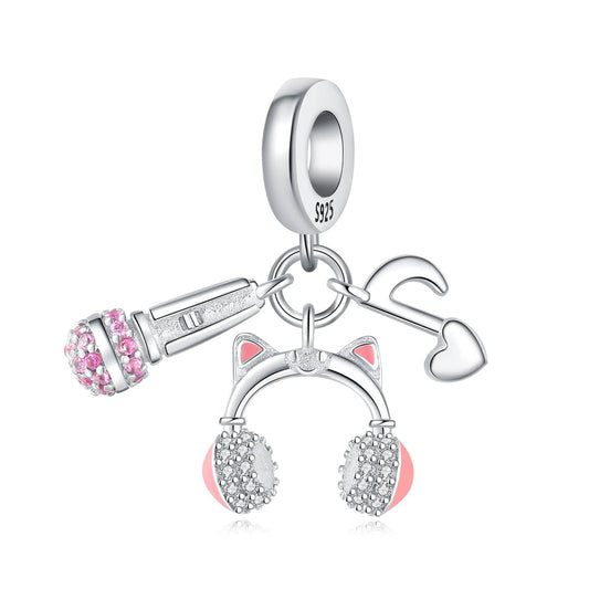 คนรักดนตรี หูฟัง Triple Dangle Charm