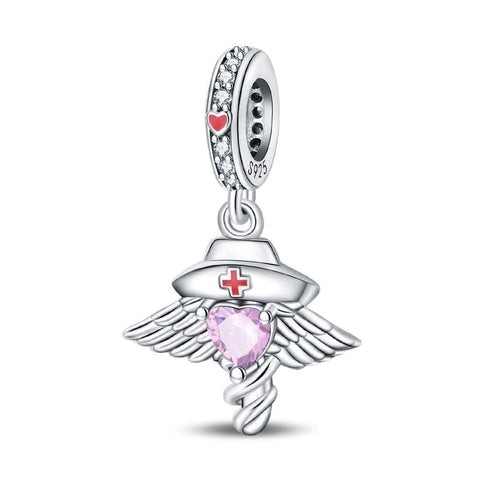 Healing Angel Nurse Charm