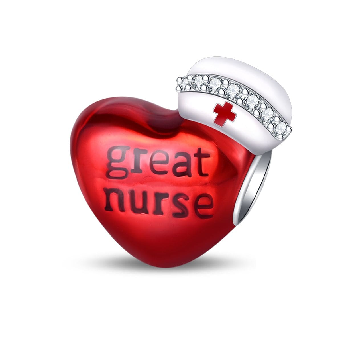 Great Nurse Heart Charm