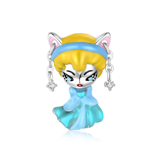 Princess Cindy Kitty Charm