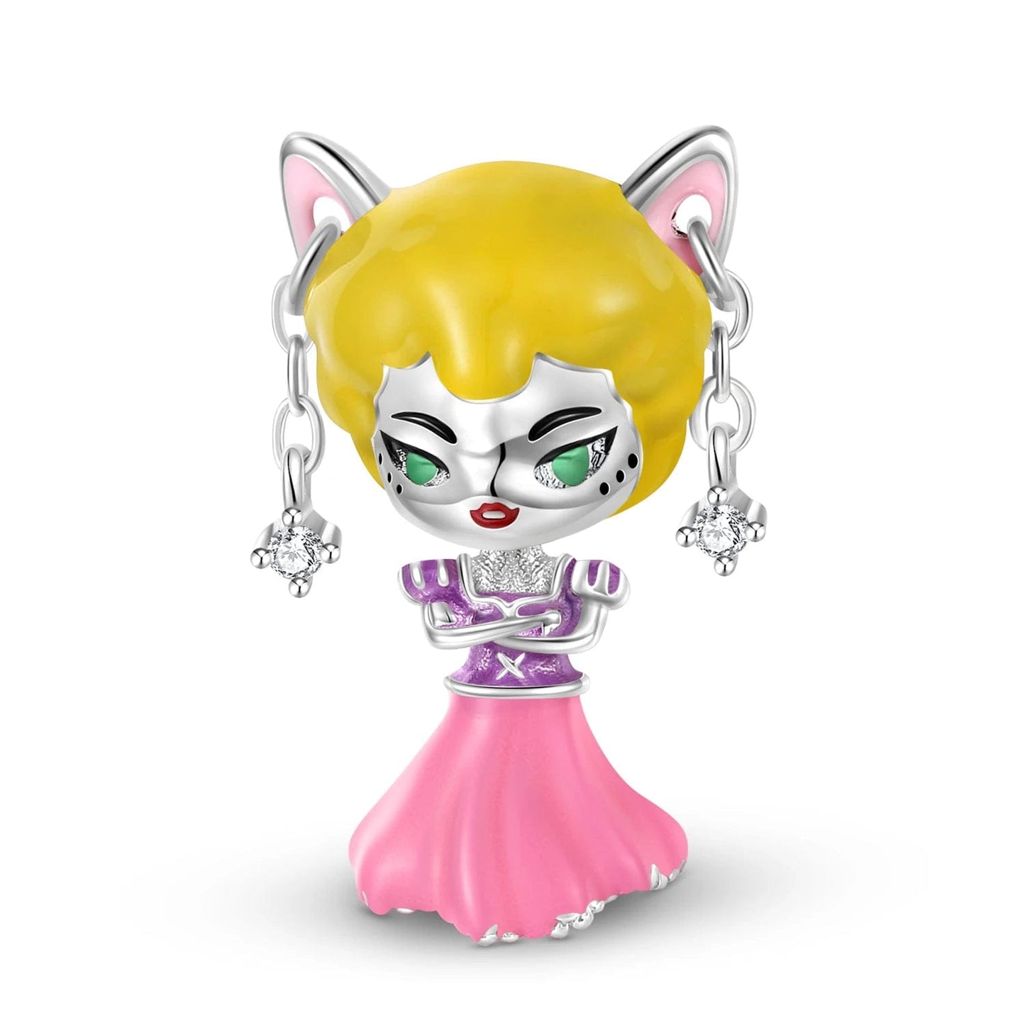 Princess Aurora Kitty Charm