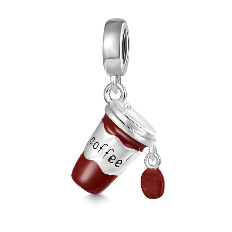 Coffee Lover's To-Go Cup Dangle Charm