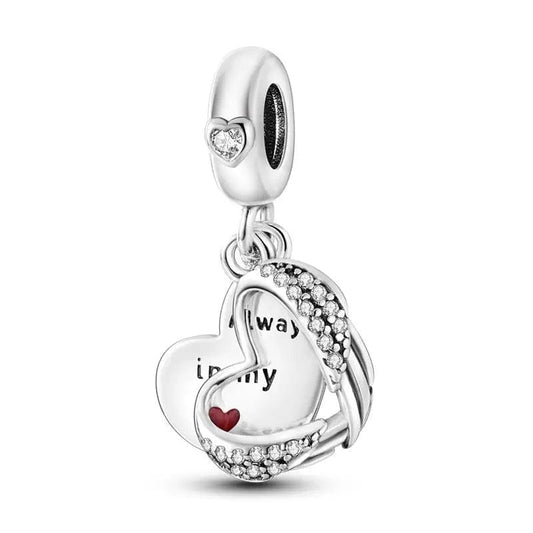 Always in My Heart Dangle Charm