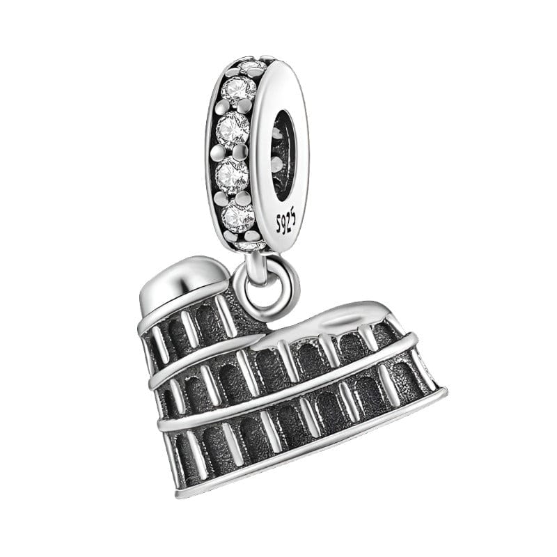 Ancient Rome Colosseum Dangle Charm