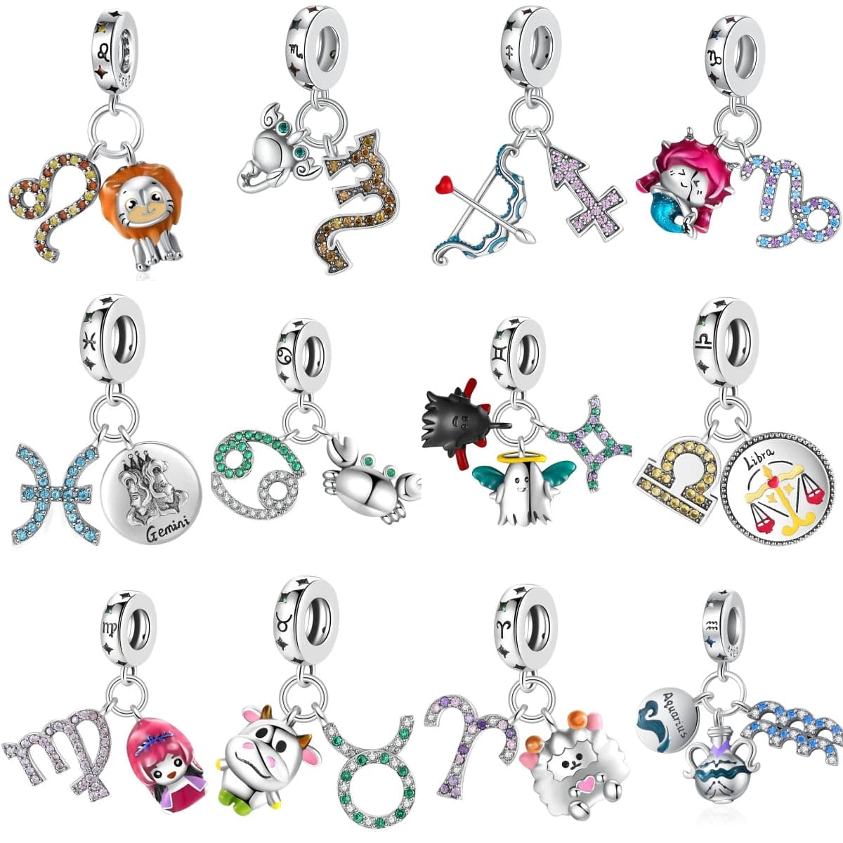 Astrology Signs Zodiac Constellation Charms