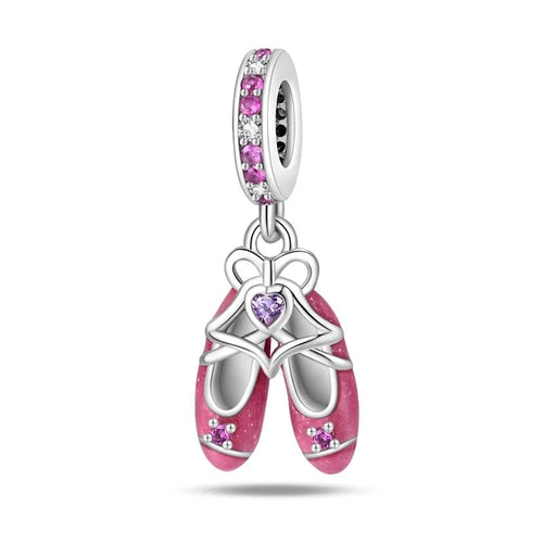 Charm de zapatos de ballet de Barbie