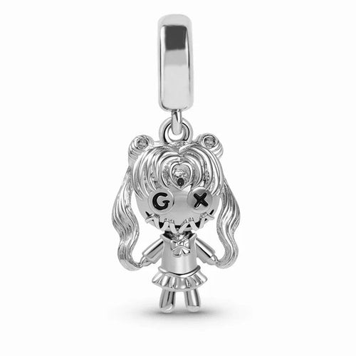 Beautiful Girl Voodoo Doll Pendant Dangle Charm