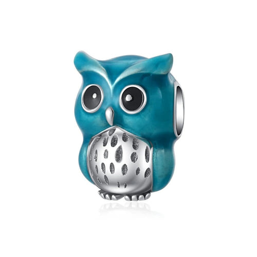 Blue Owl Charm