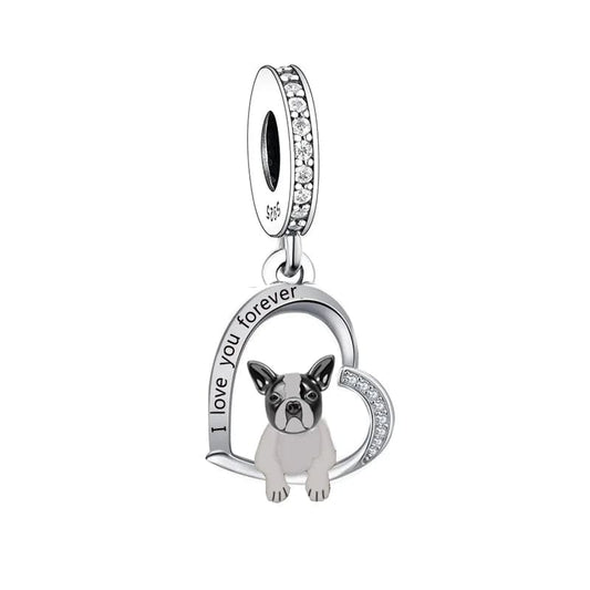 Boston Terrier Dog Charm