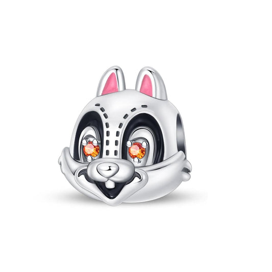 Bunny Charm with Sparkling Eyes