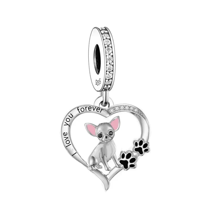 Chihuahua Forever Love Charm