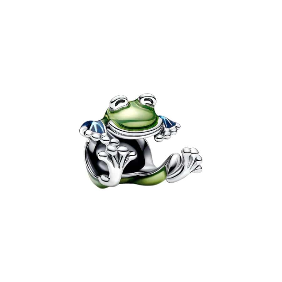 Climbing Frog Charm