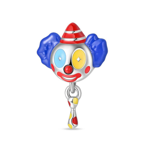 Colorful Circus Clown Charm