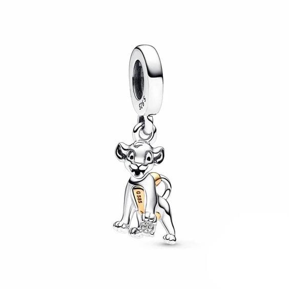 Disney 100th Anniversary Simba Dangle Charm