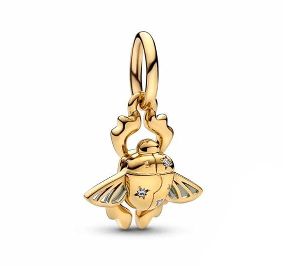 Disney Aladdin Scarab Beetle Dangle Charm