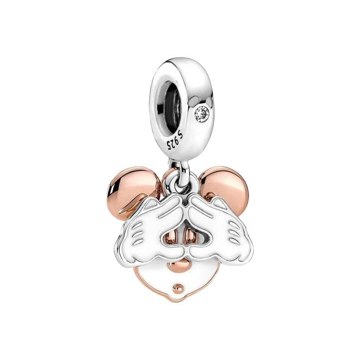 Disney Mickey Mouse Double Dangle Charm