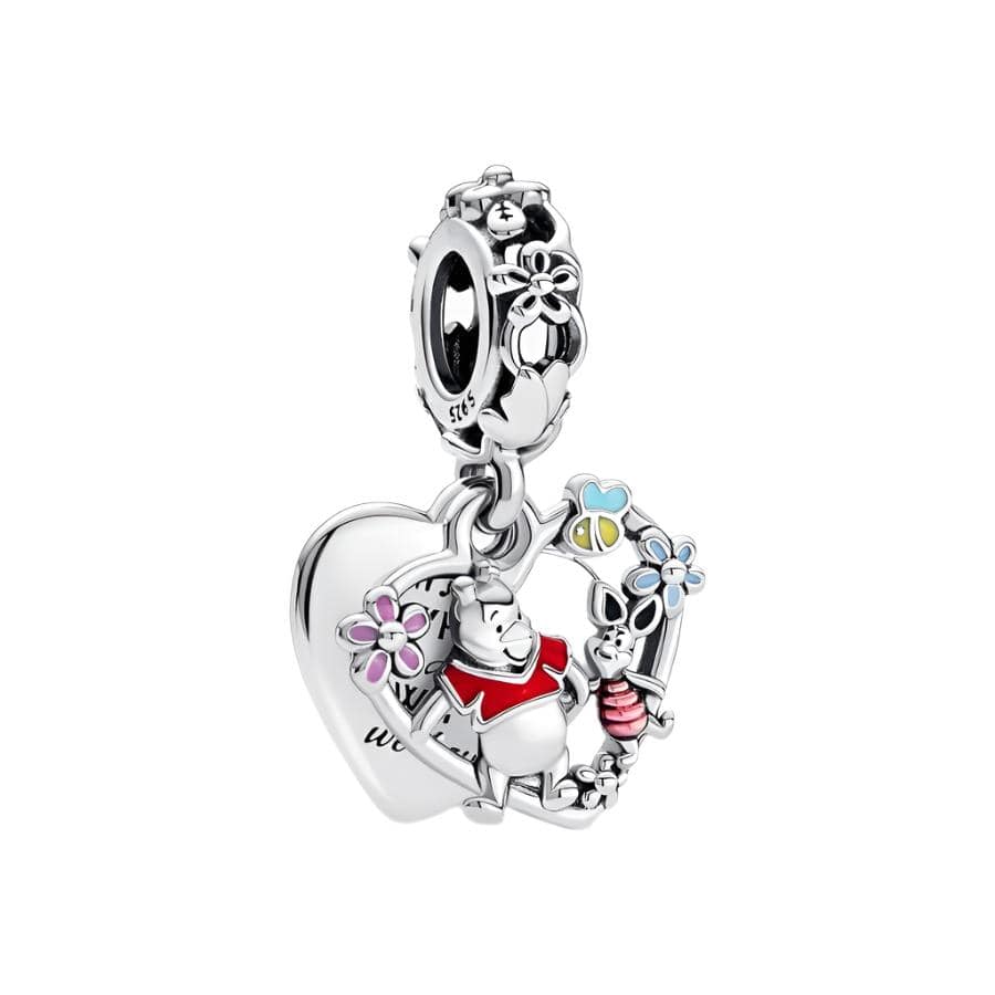 Disney Winnie the Pooh Piglet Dangle Charm