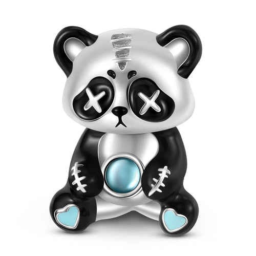 Edgy Punk Panda Charm