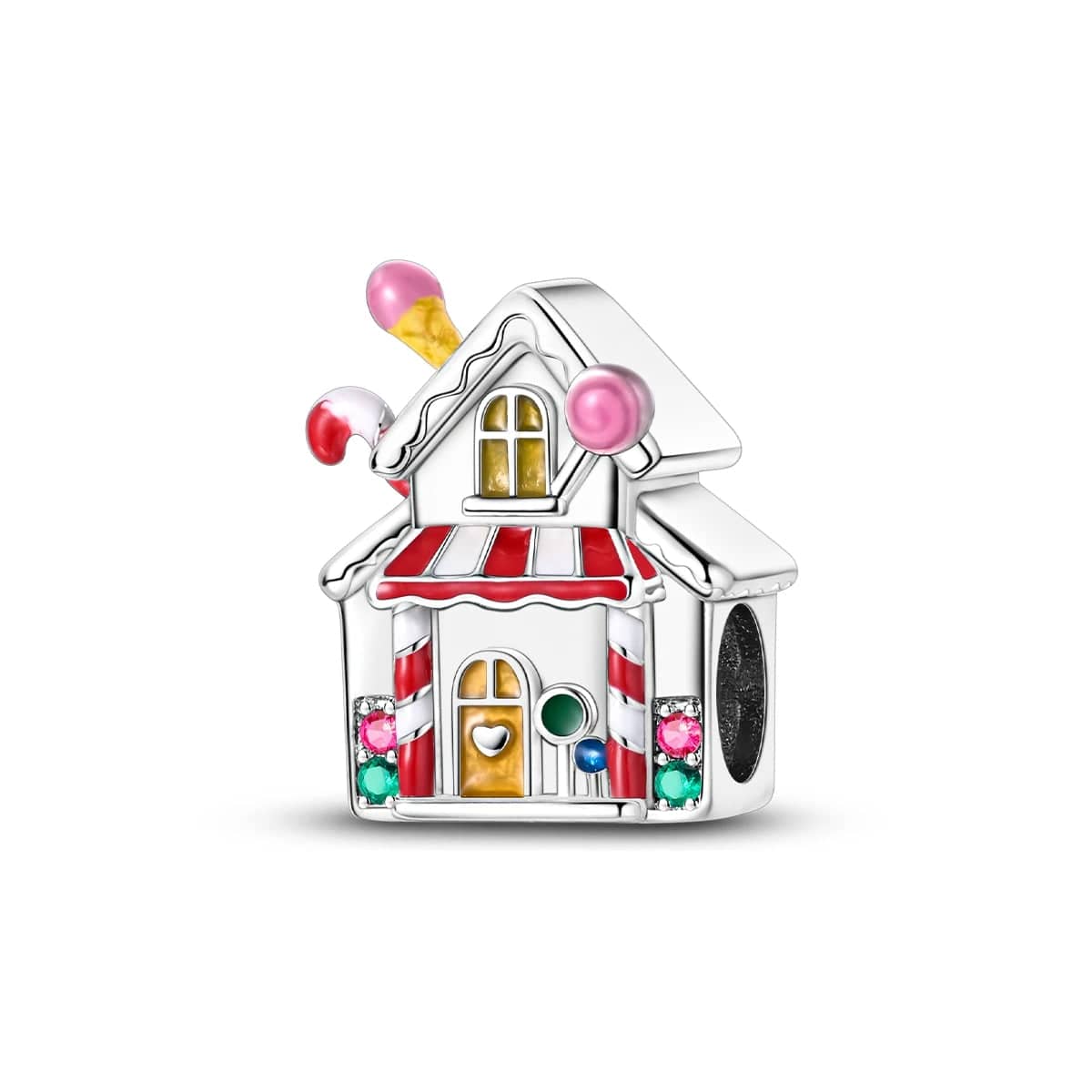 Enchanting Candy House Charm with Colorful Accents