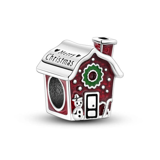 Festive Christmas Gingerbread House Charm