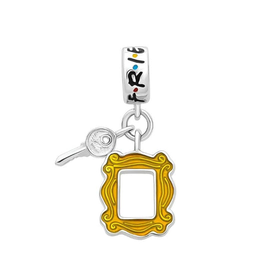 Friends TV Series Yellow Frame Charm