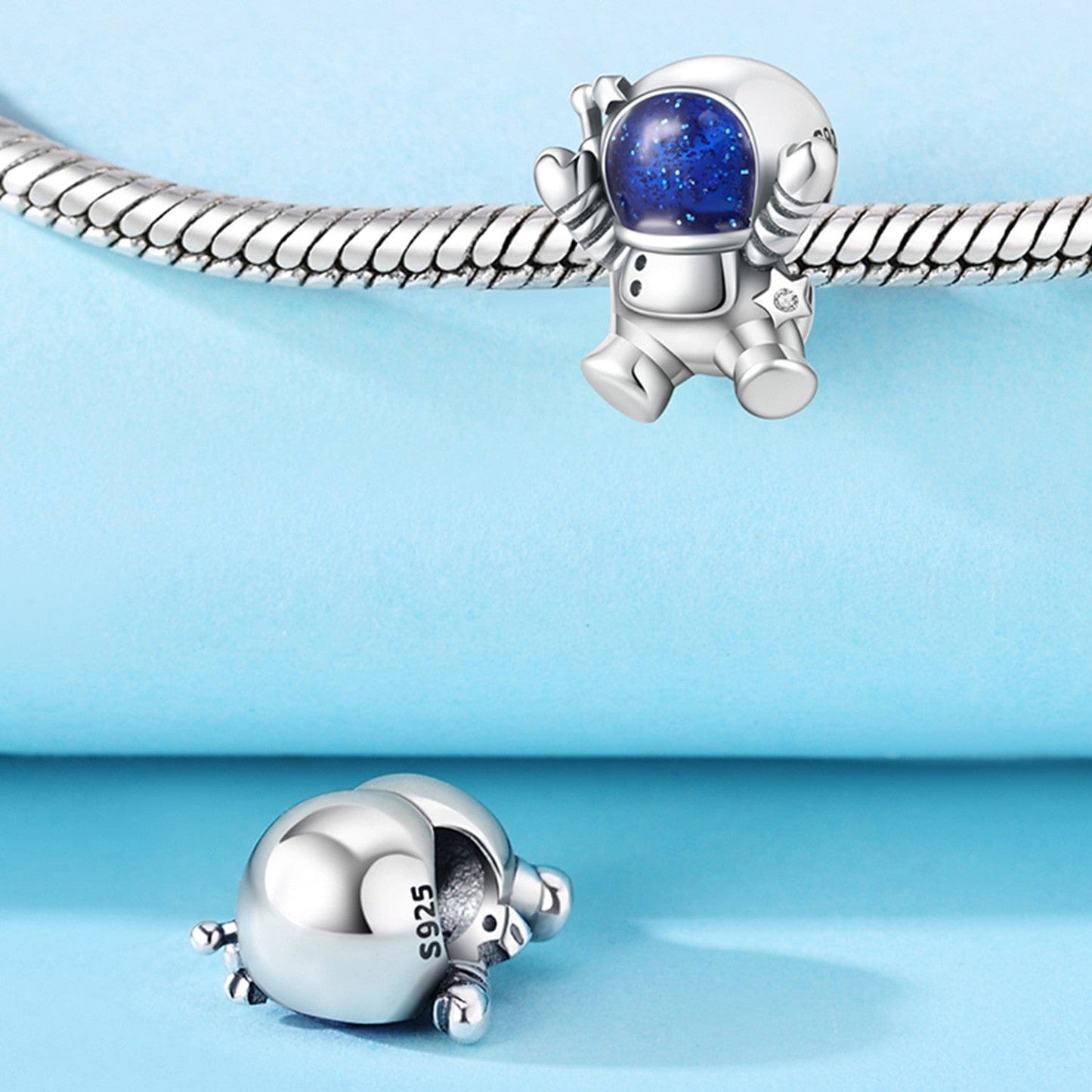 Galaxy Explorer Astronaut Charm