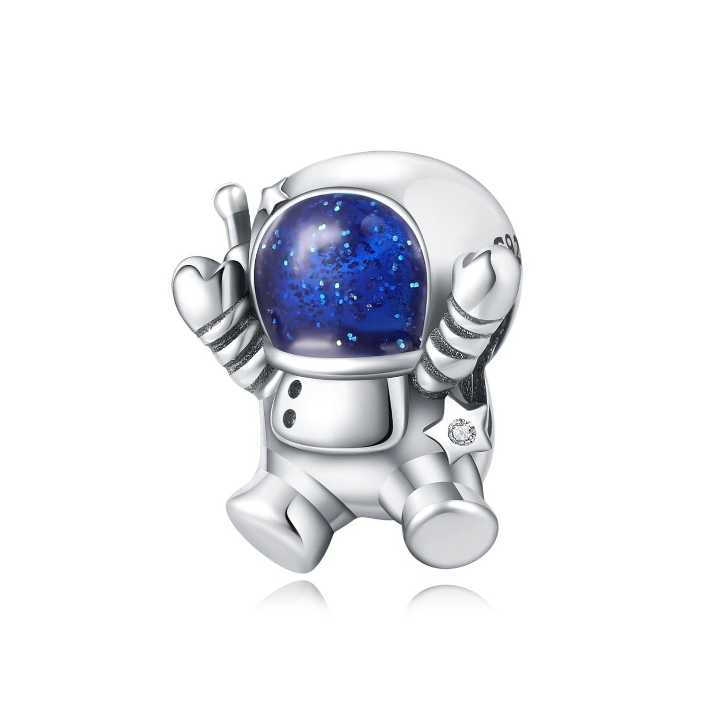 Galaxy Explorer Astronaut Charm