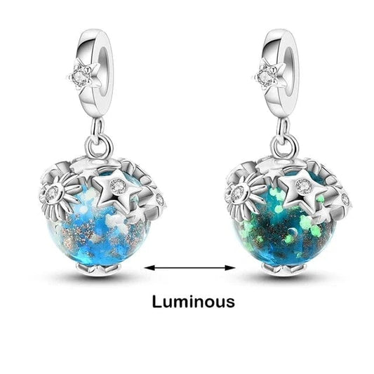 Glow in the Dark Luminous Sky in The Stars Dangle Charm