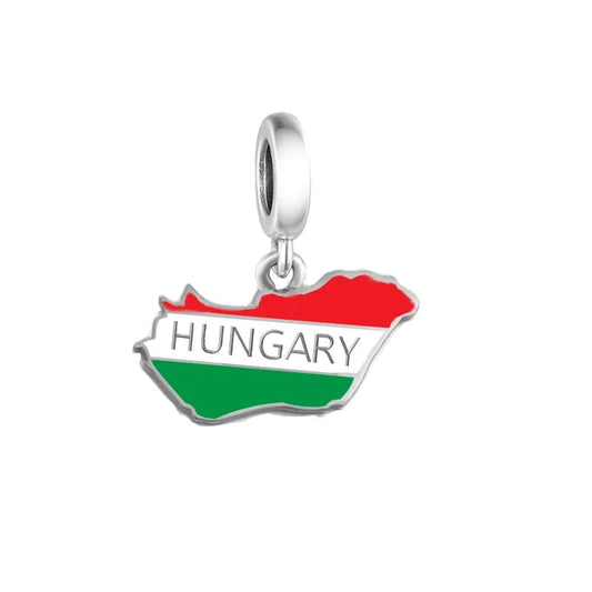 Harta Ungariei Dangle Charm