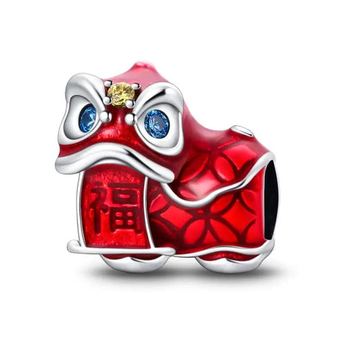 Lion Dance Charm