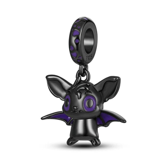 Charm negro de pequeño murciélago vampiro