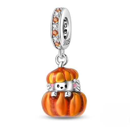 Charm de erizo de calabaza Peek-a-Boo