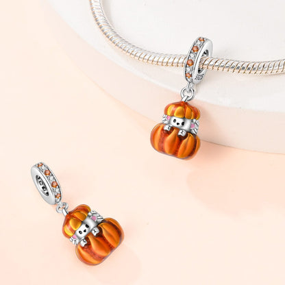 Charm de erizo de calabaza Peek-a-Boo