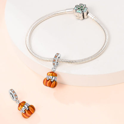 Charm de erizo de calabaza Peek-a-Boo