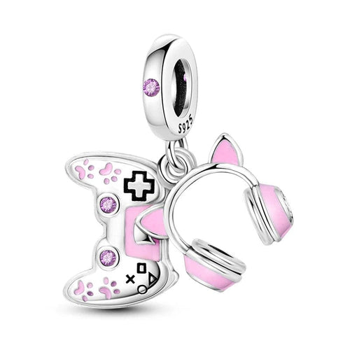 Charm de juego rosa