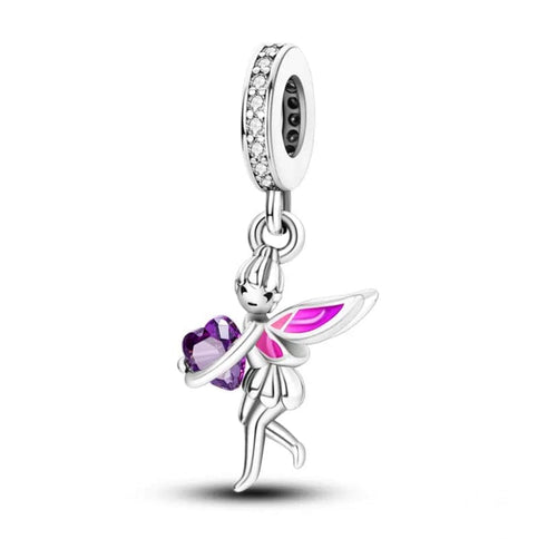 Purple Crystal Heart Fairy