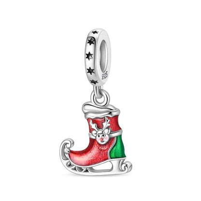 Rénszarvas Szán Boot Charm