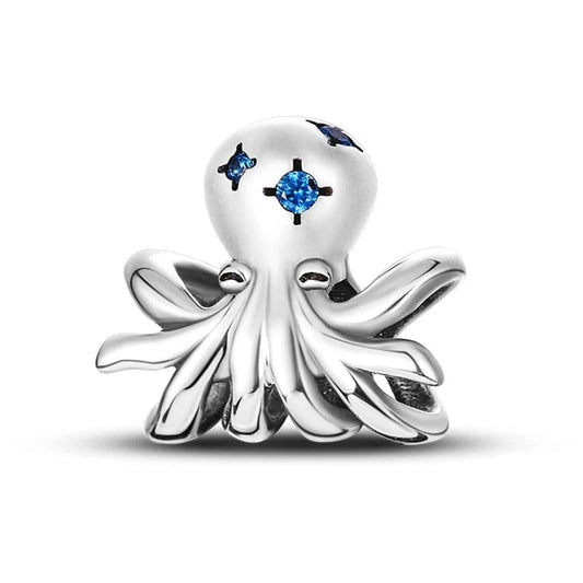 Lächelnder Oktopus-Charm