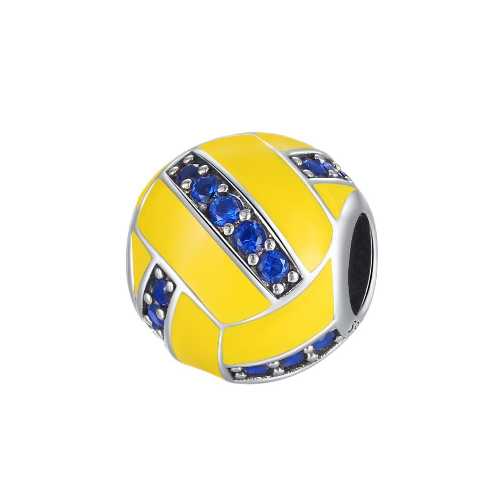 Charm de voleibol brillante