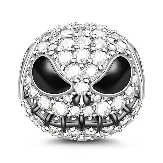 The Nightmare Before Christmas Sparkling Jack Skull Charm