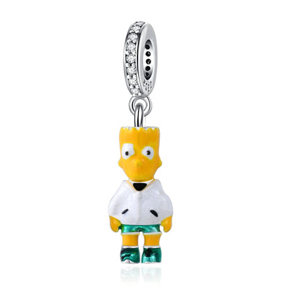 The Simpsons Bart Simpson Dangle Charm