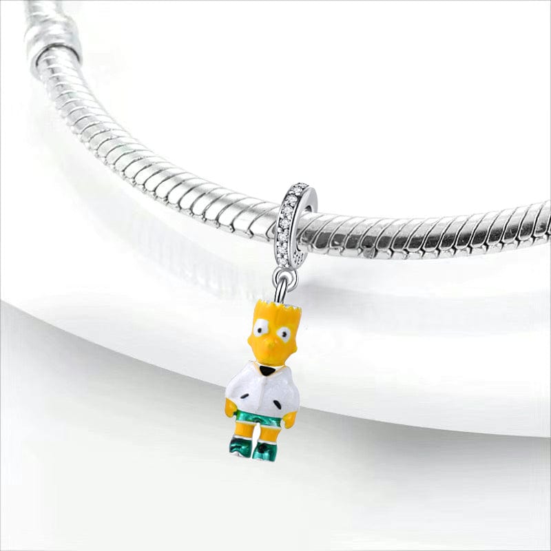 The Simpsons Bart Simpson Dangle Charm