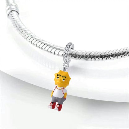 The Simpsons Lisa Simpson Dangle Charm