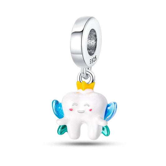 Charm colgante de hada de los dientes