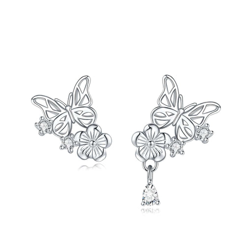 Butterfly Garden Blossoms Earrings